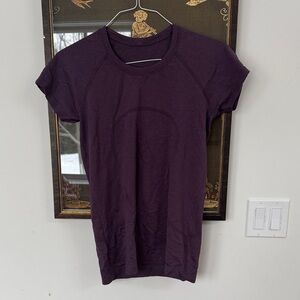 lululemon athletica Deep Purple Short Sleeve Tee